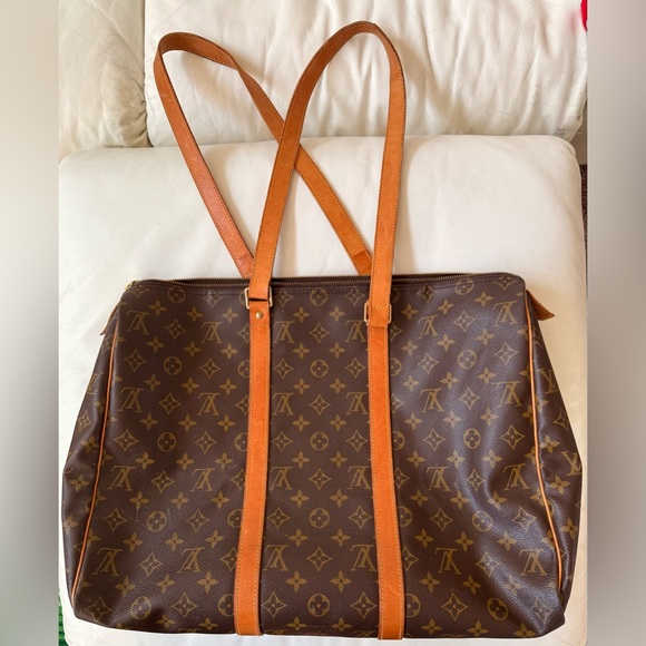Authentic. Rare. Discontinued. Louis Vuitton Sac Flanerie 50 Tote - Picture 9 of 10